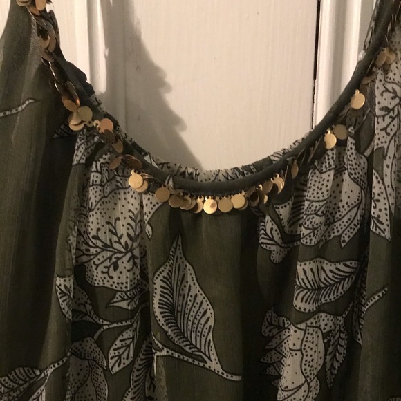 Army green A.N.A tank top - Picture 3 of 6